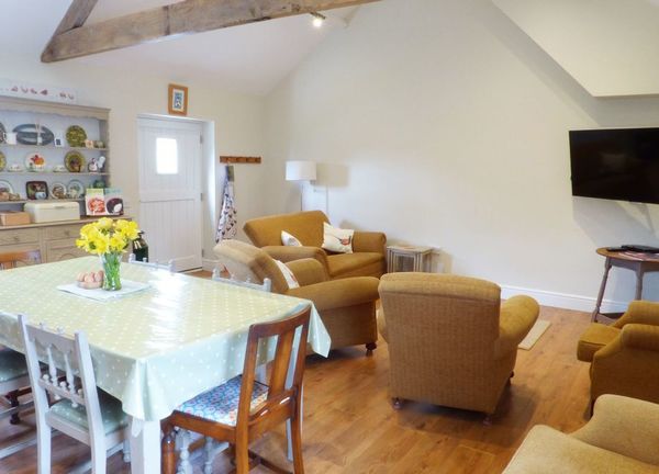 Brookside Byre is a 5 Star barn conversion surrounded peacefully by open countryside, on our working family farm Littlewhite Farm only 3.5 miles from Durham City a World Heritage Site