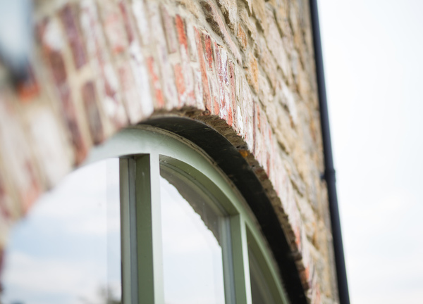 Bowes Barn arch windows look stunning 