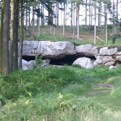 St Cuthbert's Cave Northumberland