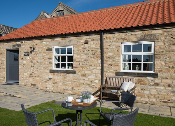 Brookside Byre is a 5 Star barn conversion surrounded peacefully by open countryside, on our working family farm Littlewhite Farm only 3.5 miles from Durham City a World Heritage Site
