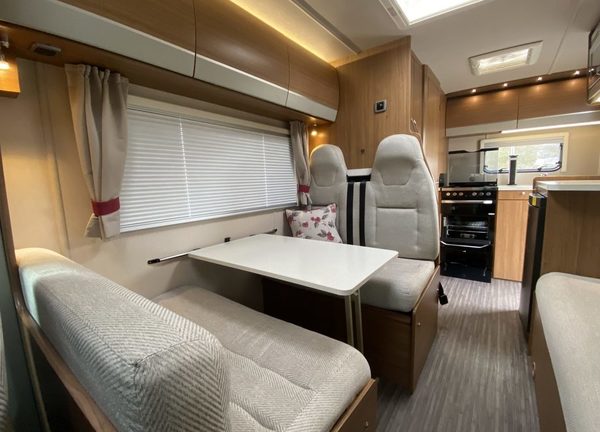 Riding Rambler - our motorhome hire lots of living space 