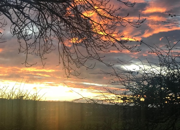 Autumn Sky at Riding Farm Cottage