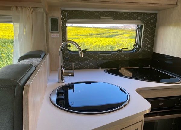 Auto Trail F74 kitchen